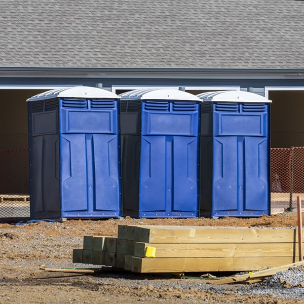are there any additional fees associated with porta potty delivery and pickup in West Bradford Pennsylvania